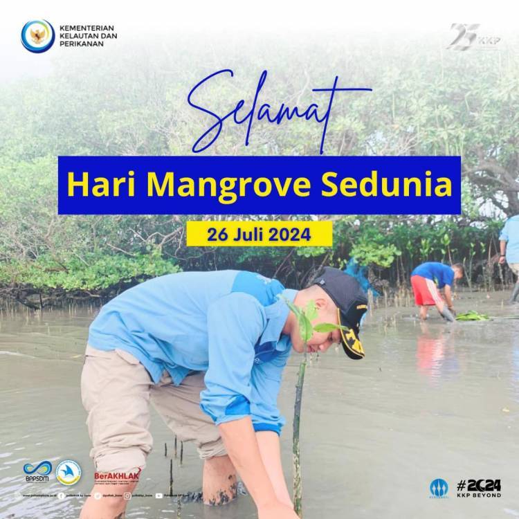 Hari mangrove Sedunia Tahun 2024